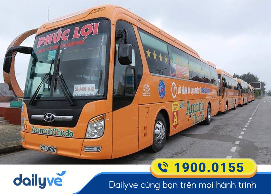 Nhà xe Phúc Lợi Hà Nội đi Vinh - Nghệ An