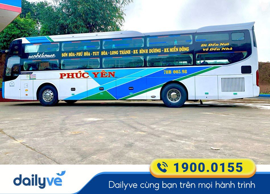Nhà xe Phúc Yên Phú Yên đi Đồng Nai