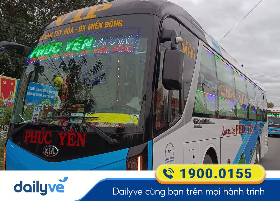 Nhà xe Phúc Yên Phú Yên đi Sài Gòn
