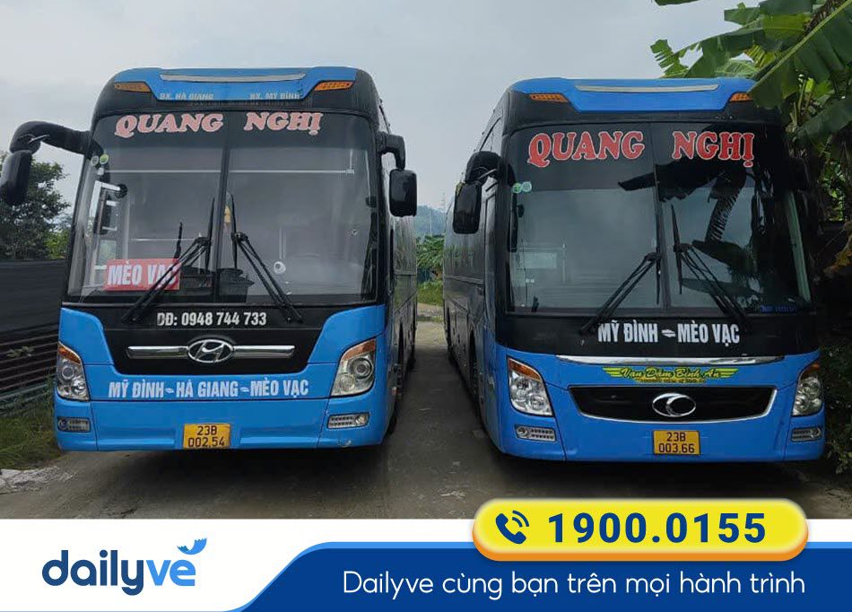 Nhà xe Quang Nghị Hà Nội đi Hà Giang