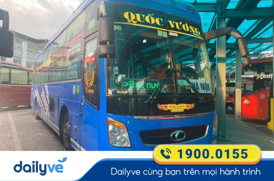 Nhà xe Quốc Vương Limousine tuyến Sài Gòn đi Hà Nội