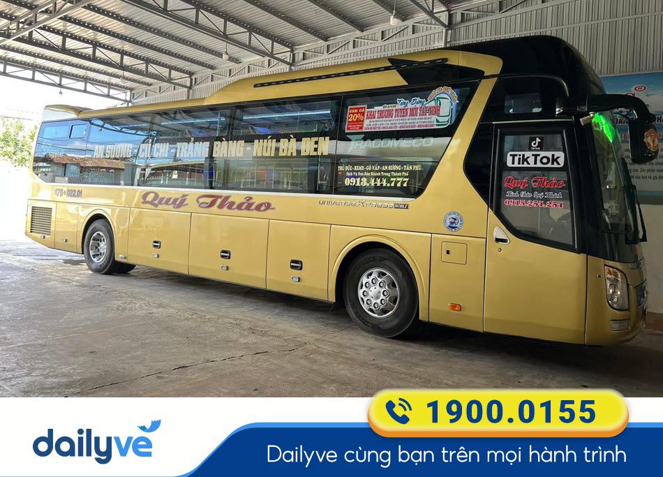 Nhà xe Quý Thảo Tây Ninh đi Đắk Lắk