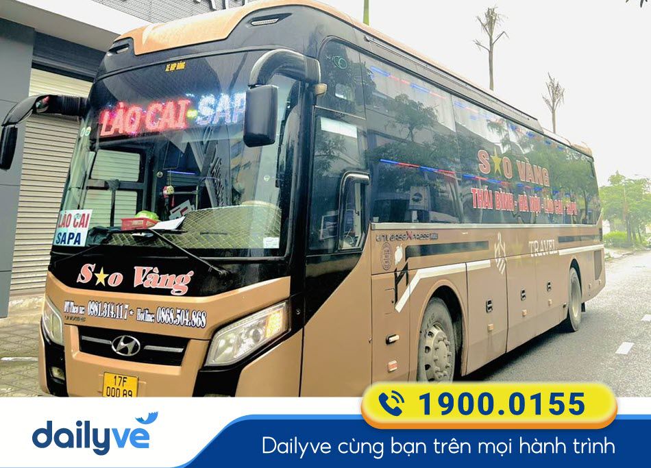 Nhà xe Sao Vàng Lào Cai đi Hà Nội