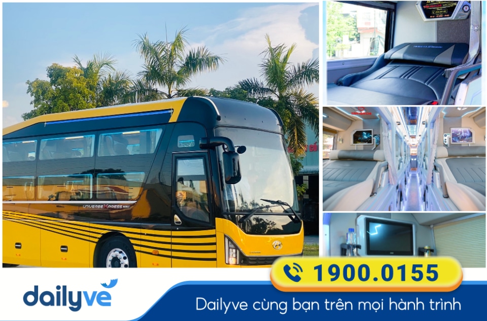 Nhà xe Tân Kim Chi tuyến Đà Nẵng đi Hà Nội