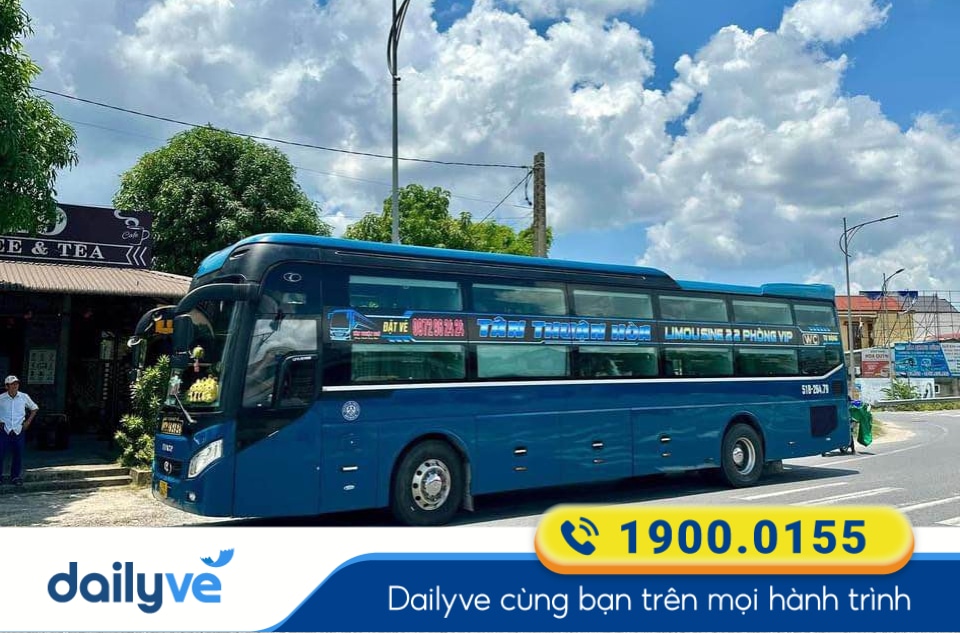 Nhà xe Tân Thuận Hòa tuyến Sài Gòn đi Đà Nẵng