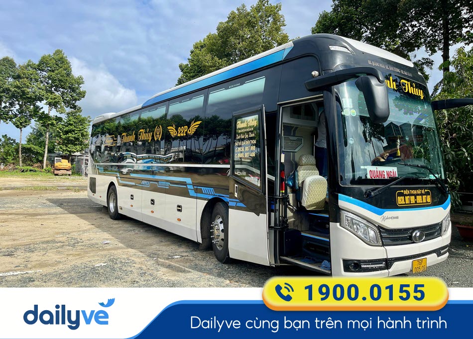 Nhà xe Thanh Thủy Sài Gòn đi Quảng Ngãi