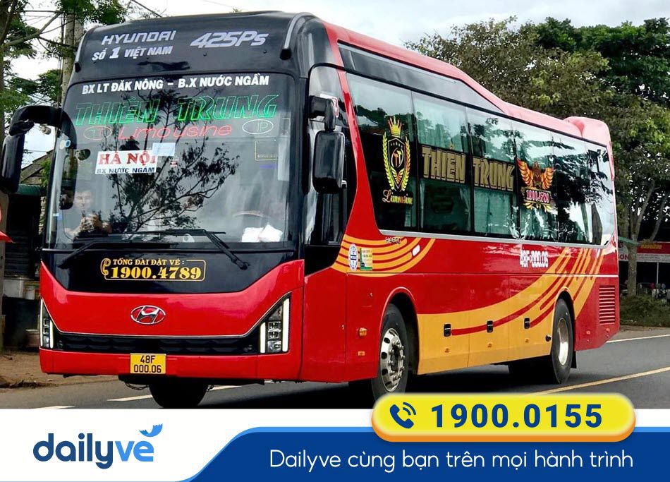 Nhà xe Thiên Trung Hà Nội đi Đắk Nông