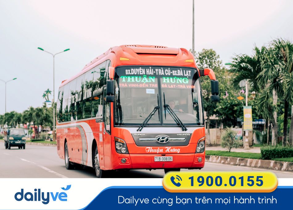 Nhà xe Thuận Hưng Bến Tre đi Đà Lạt