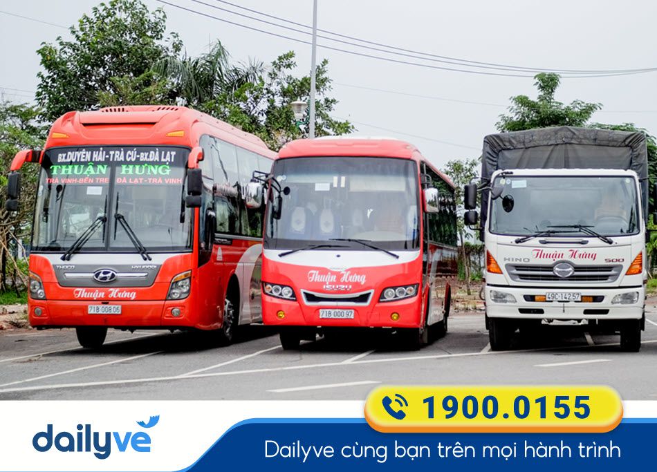 Nhà xe Thuận Hưng Đà Lạt - Trà Vinh