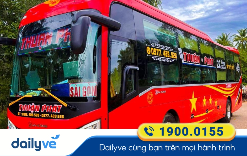 Nhà xe Thuận Phát tuyến Sài Gòn đi Kon Tum