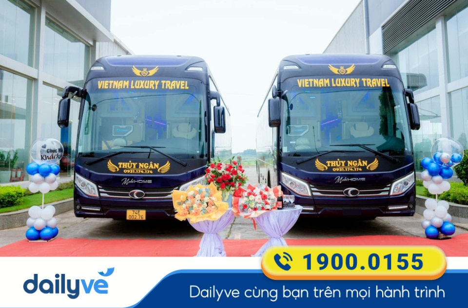 Nhà xe Thúy Ngân tuyến Hà Nội đi Thừa Thiên Huế