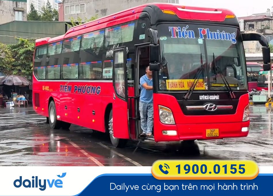 Nhà xe Tiến Phương Thanh Hóa - Giáp Bát