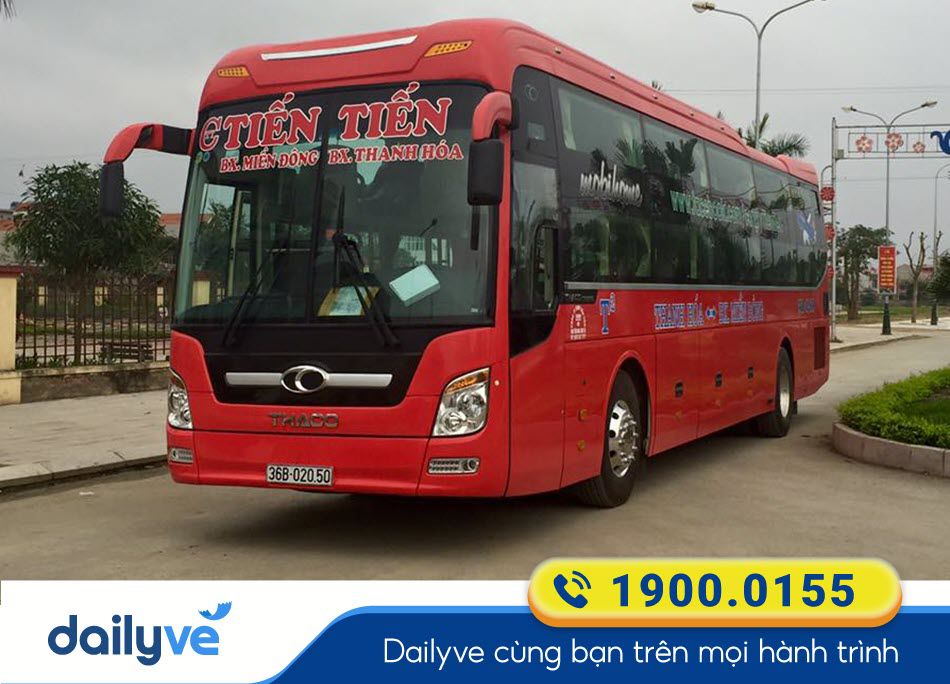 Nhà xe Tiến Tiến Hà Nội đi Nga Sơn - Thanh Hóa