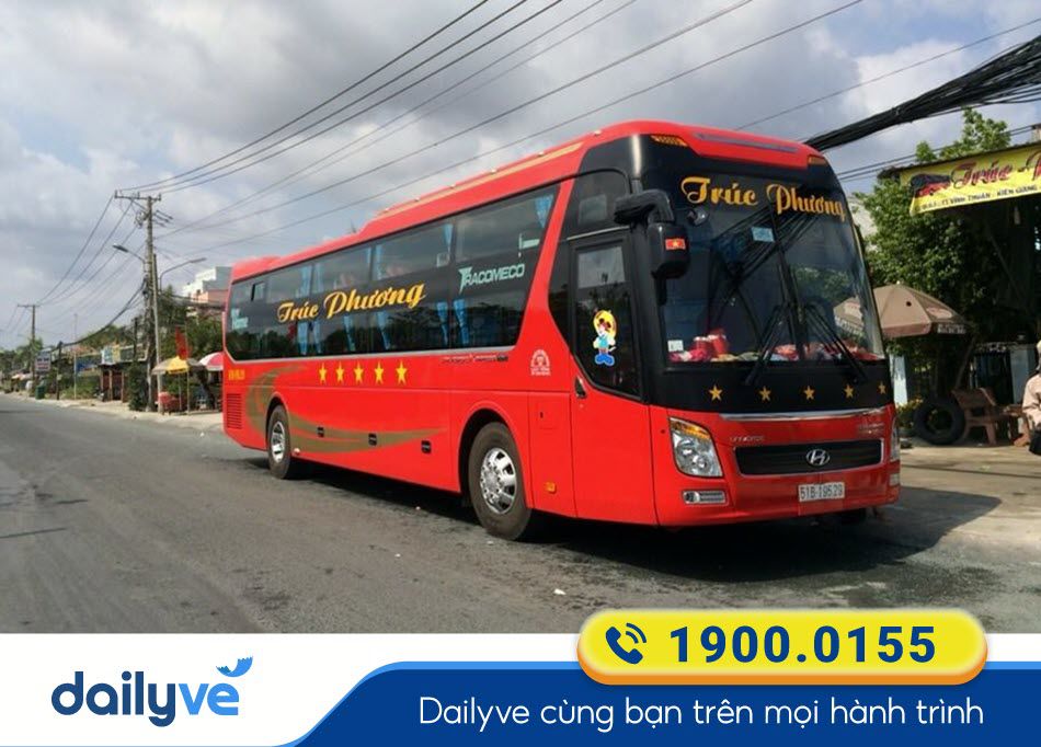 Nhà xe Trúc Phương Kiên Giang đi Sài Gòn