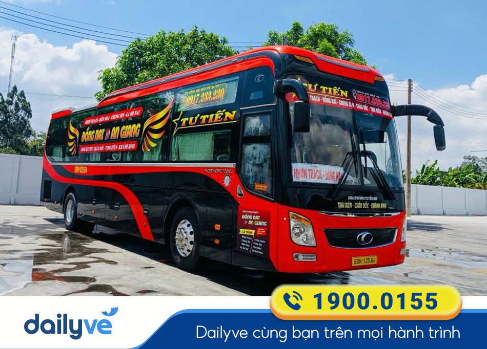 Nhà xe Tư Tiến Đồng Nai đi Kiên Giang