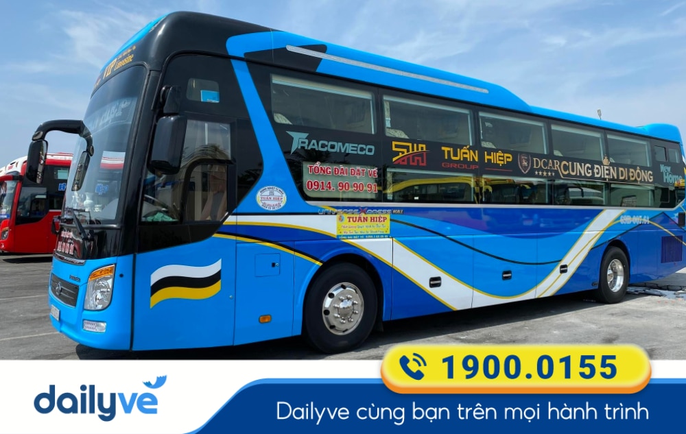 Nhà xe Tuấn Hiệp tuyến Bình Dương đi Cà Mau