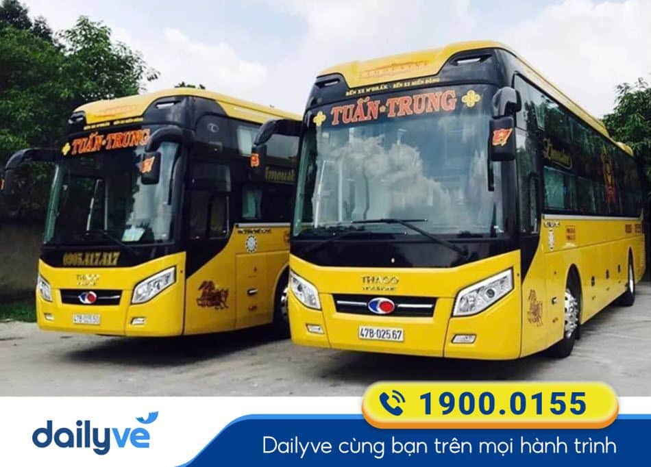 Nhà xe Tuấn Trung Đắk Lắk đi Sài Gòn