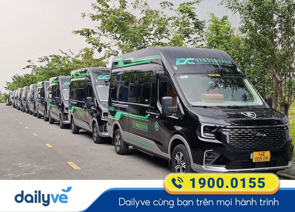 Nhà xe Vân Đồn Xanh Quảng Ninh - Hà Nội