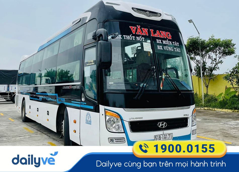 Nhà xe Văn Lang tuyến Sài Gòn đi Cần Thơ