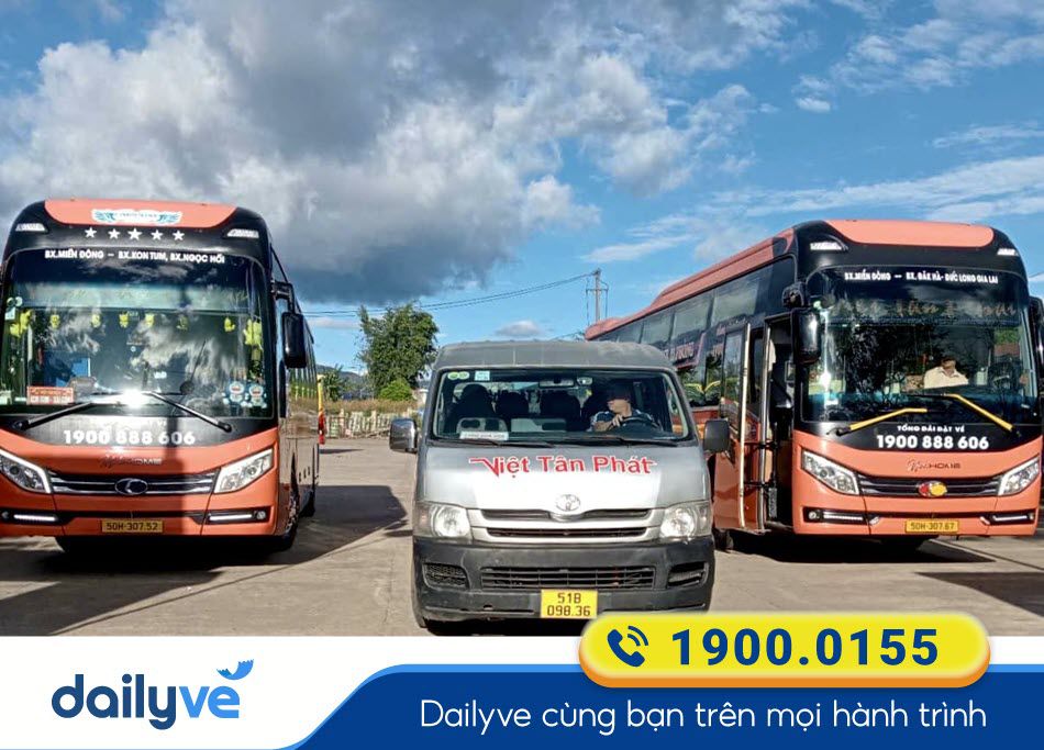 Nhà xe Việt Tân Phát Kon Tum đi Sài Gòn