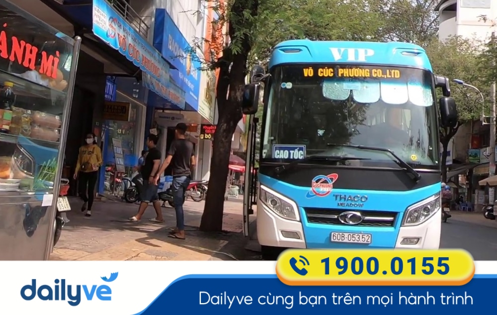 Nhà xe Võ Cúc Phương tuyến Sài Gòn đi Đồng Nai