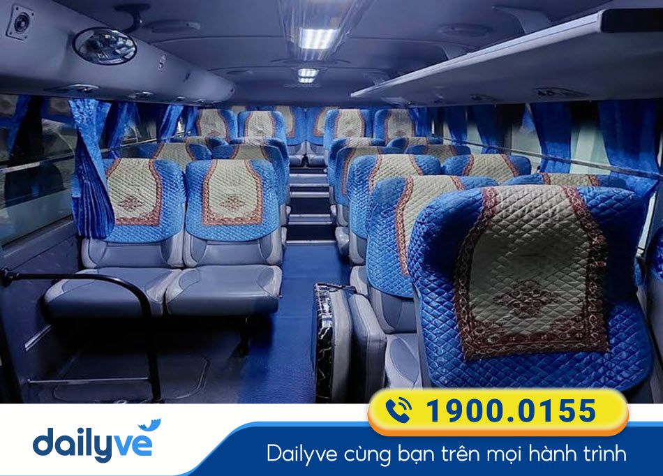 Dòng xe ghế ngồi 28 chỗ của xe Vinh Hoa Lagi - Bình Thuận