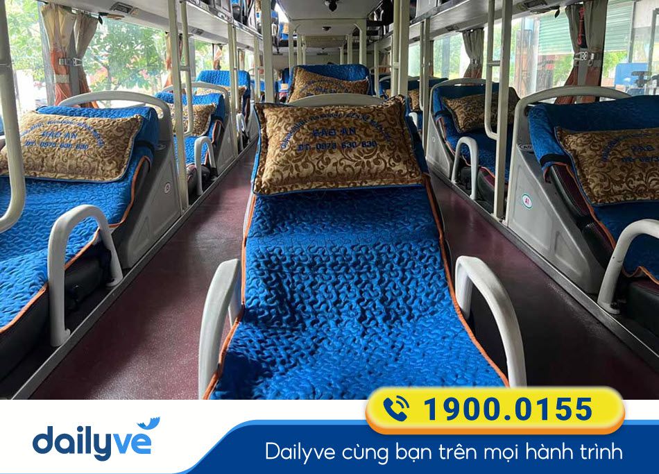 Xe giường nằm 40 chỗ của nhà xe Bảo An Quảng Bình