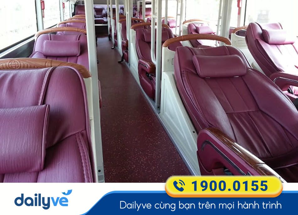 Dòng xe giường nằm 40 chỗ của nhà xe Phượng Thu