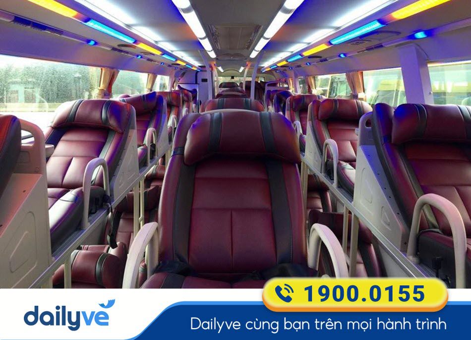 Dòng xe giường nằm 44 chỗ của xe Minh Ngọc Vũng Tàu