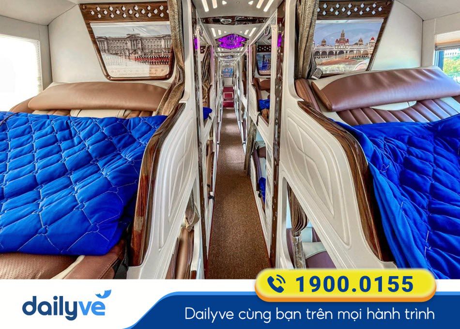 Dòng xe Limousine 22 phòng của nhà xe Đà Lạt Ơi