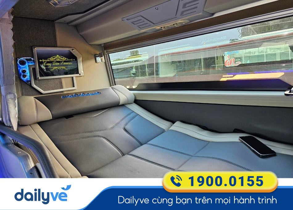 Dòng xe Limusine 24 phòng chất lượng cao của xe khách Phương Hồng Linh