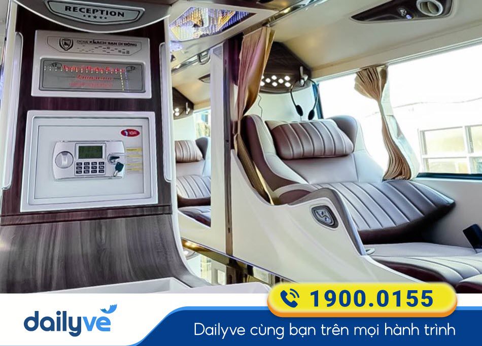 Dòng xe Limousine 32 phòng của nhà xe Thuận Ý Gia Lai - Sài Gòn