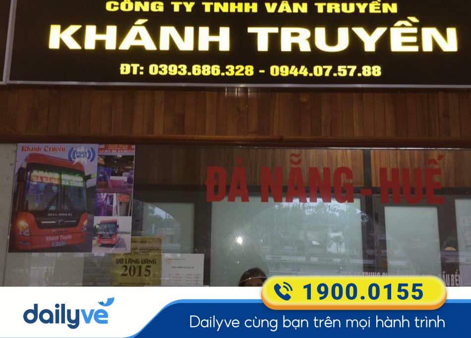 Phòng vé nhà xe Khánh Truyền tại Đà Nẵng