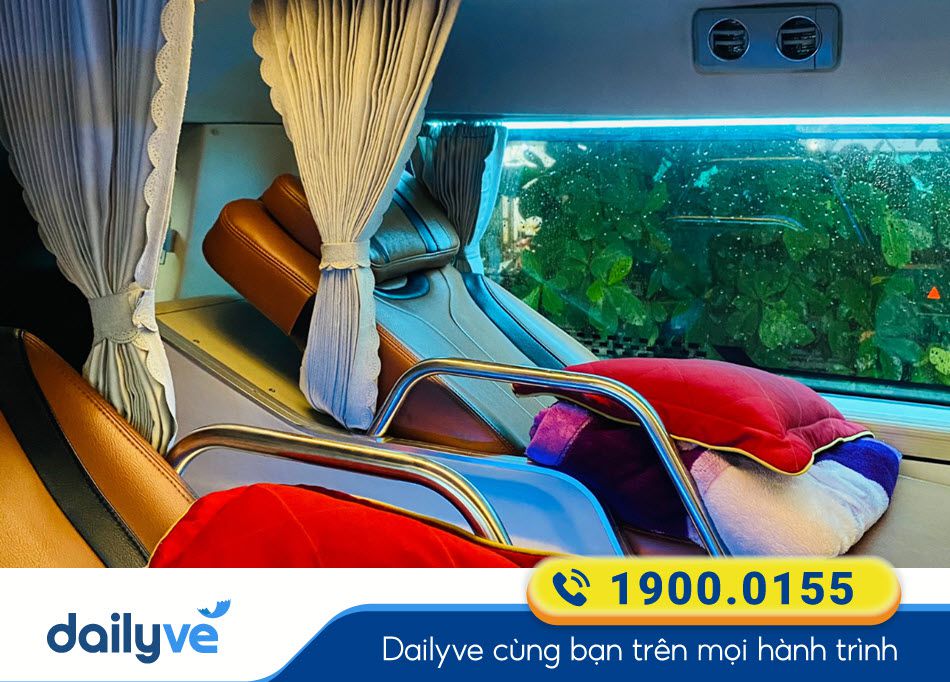 Tiện ích dòng xe Limousine của nhà xe Quý Thảo Bình Dương