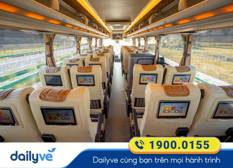 Các tiện ích vượt trội của dòng xe Limousine 16 chỗ