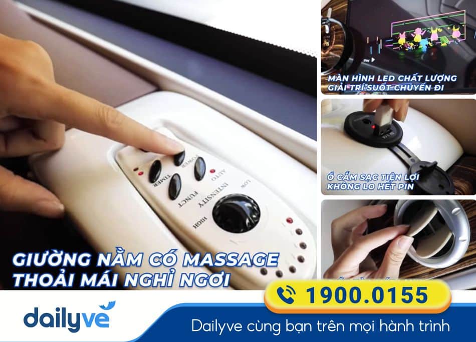 Các tiện ích hiện đại của dòng xe Limousine 24 phòng của xe Minh Quốc