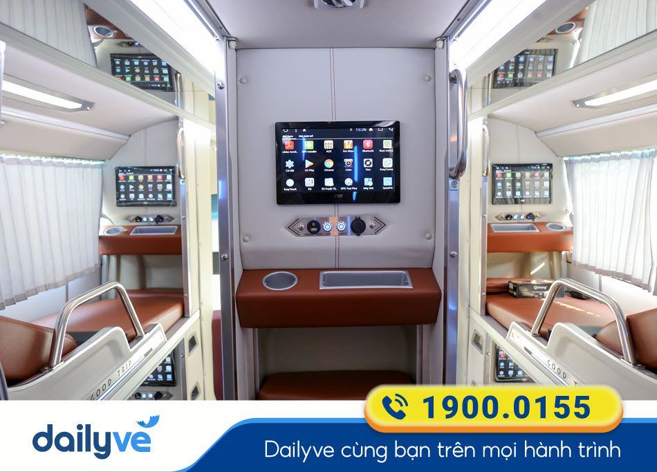 Tiện ích dòng xe Limousine của xe khách Hiếu Hoa Đà Nẵng