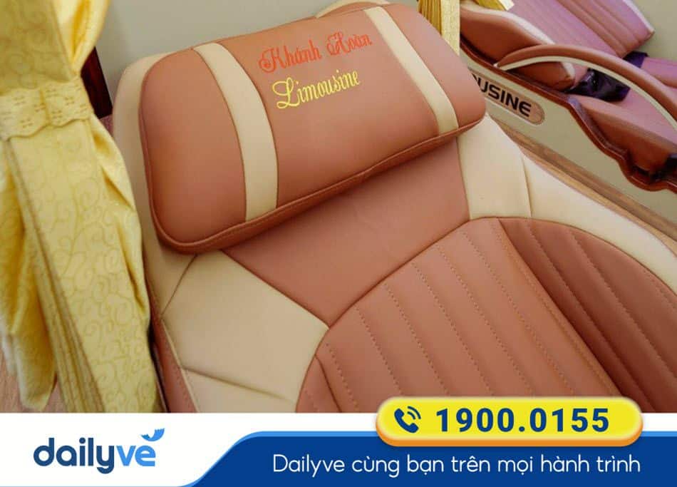 Nội thất dòng xe Limousine 30 phòng của nhà xe Khánh Hoàn