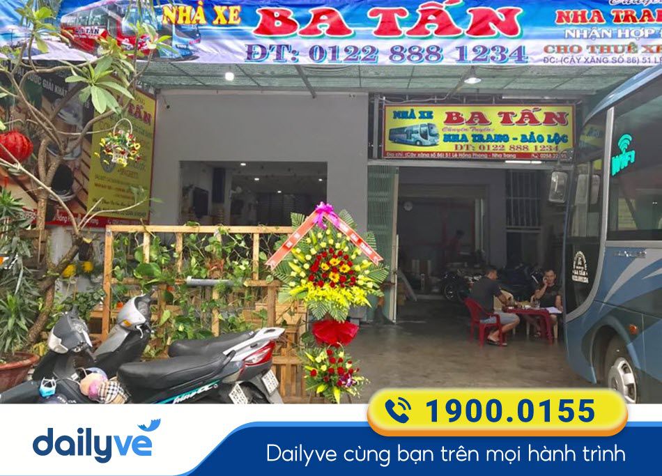 Văn phòng nhà xe Ba Tấn tại Nha Trang - Khánh Hòa