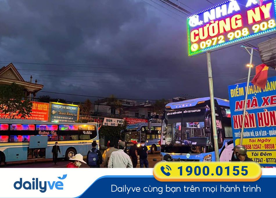 Văn phòng nhà xe Cường Ny tại Đắk Lắk