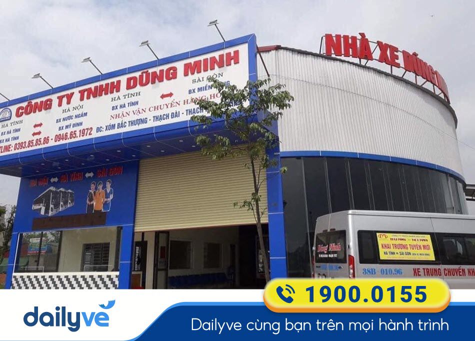 Văn phòng nhà xe Dũng Minh tại Hà Tĩnh