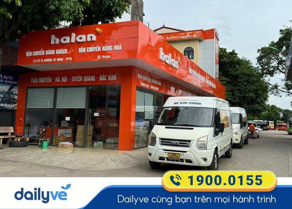 Địa chỉ văn phòng nhà xe Hà Lan tại Thái Nguyên