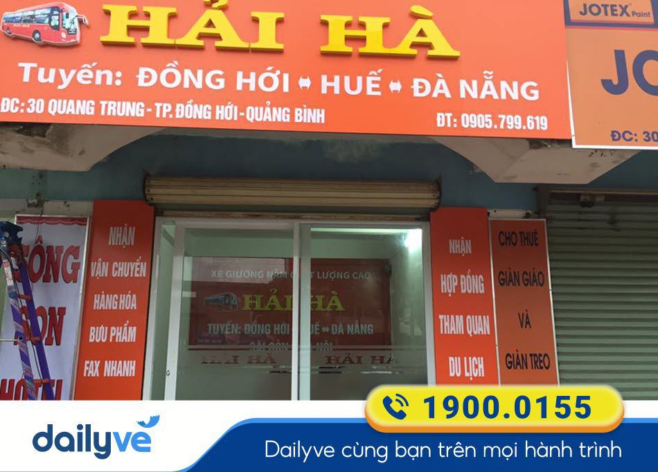 Văn phòng xe Hải Hà Đồng Hới - Quảng Bình