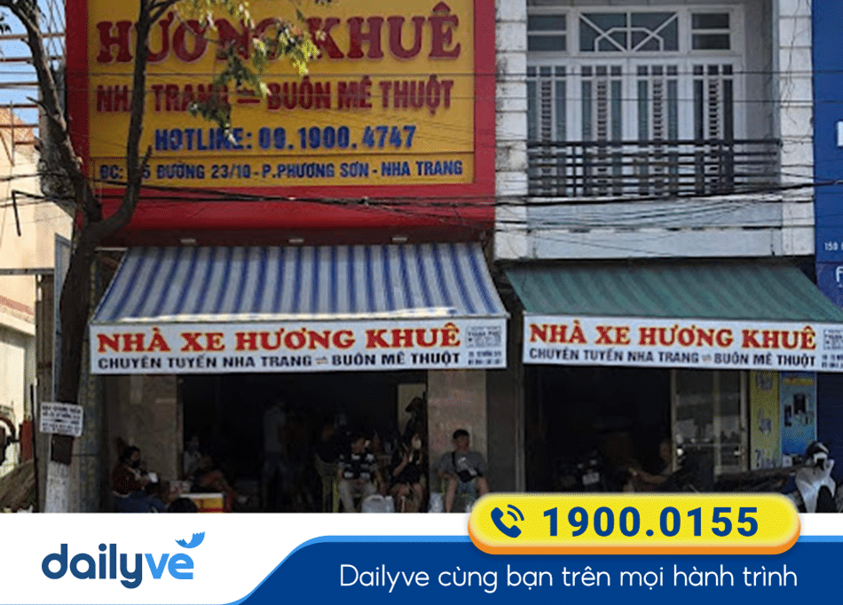 Văn phòng nhà xe Hương Khuê tại Nha Trang