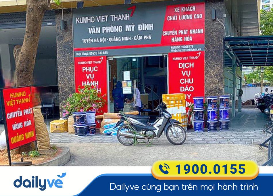 Địa chỉ văn phòng nhà xe Kumho Việt Thanh tại Hà Nội