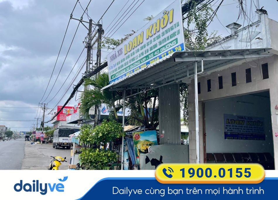 Trạm xe Loan Khởi tại Cà Mau