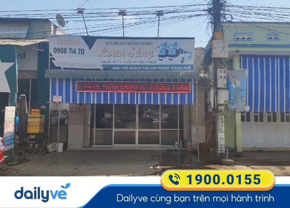Văn phòng nhà xe Loan Sáng tại Đắk Lắk