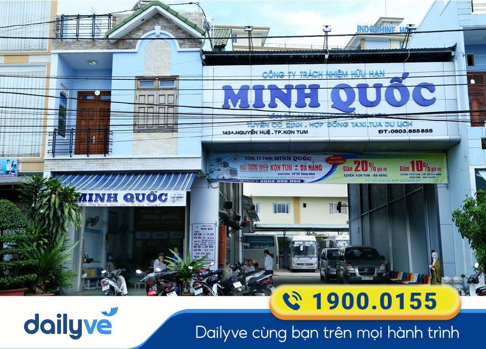 Văn phòng nhà xe Minh Quốc Kon Tum