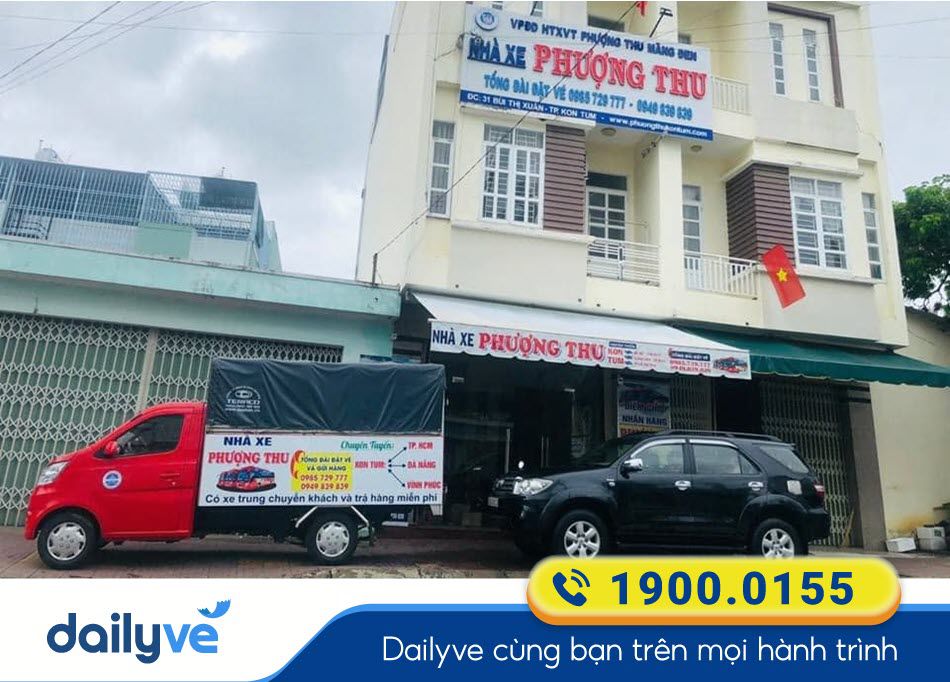 Địa chỉ văn phòng nhà xe Phượng Thu tại Kon Tum
