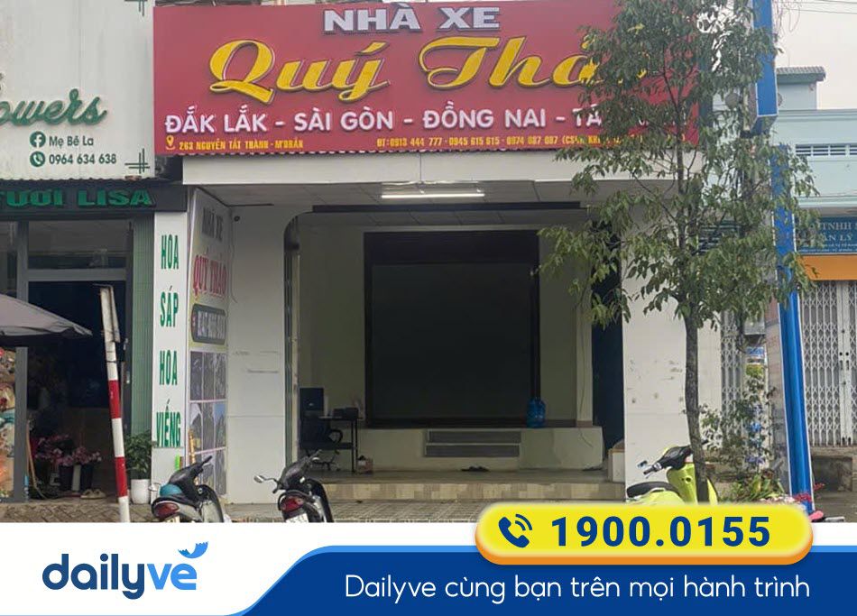 Văn phòng nhà xe Quý Thảo tại Đắk Lắk